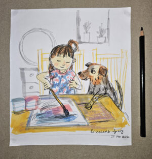 At my Desk